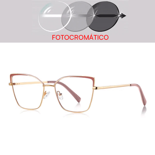 Anteojos Modelo Florencia + Lentes Fotocromáticos + Tu Receta