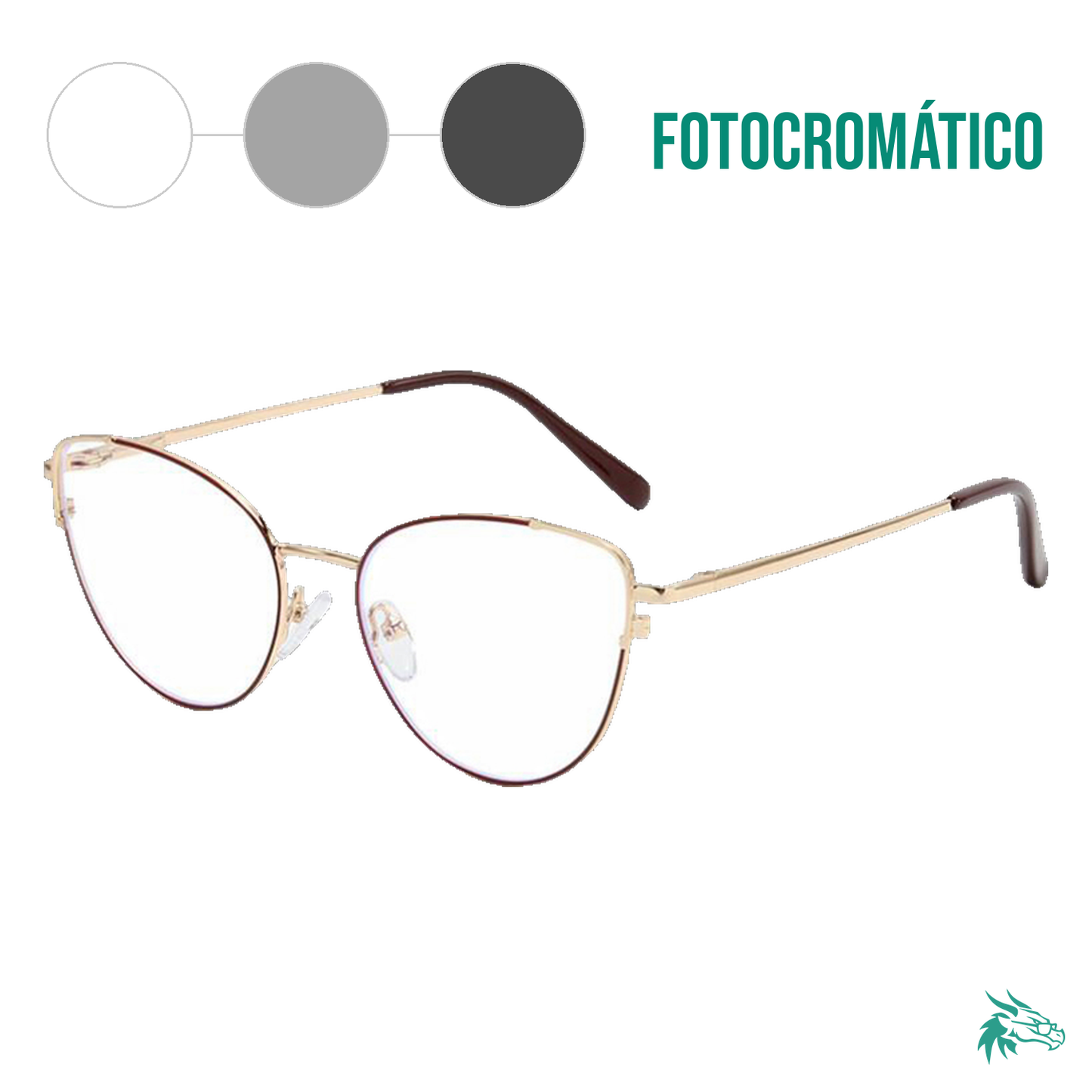 Burdeo & Dorado / Fotocromático Gris