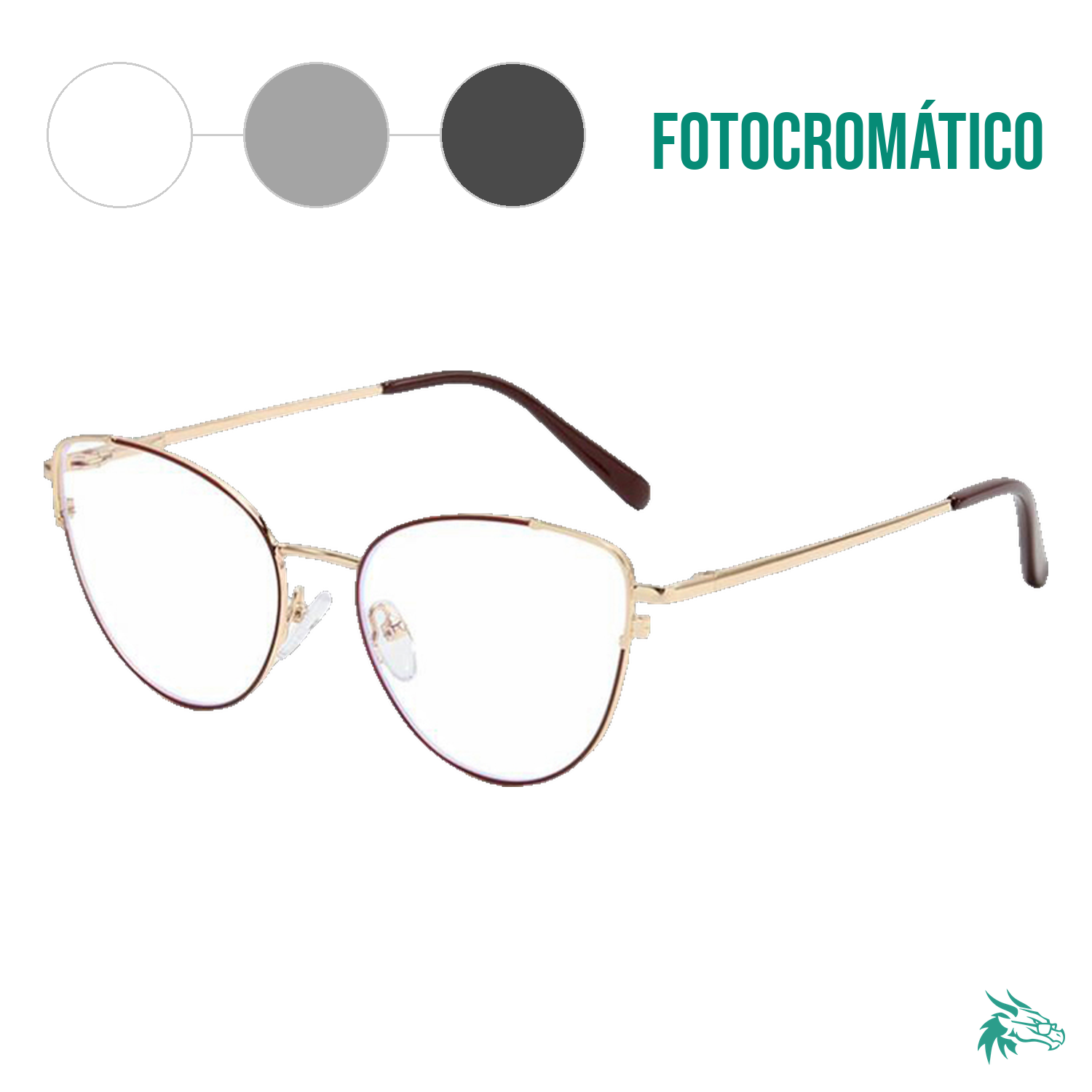 Burdeo & Dorado / Fotocromático Gris