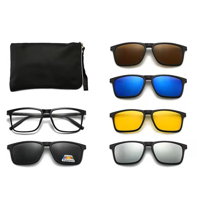 Anteojos Modelo Porto Filtro de Luz Azul Clip-On de Sol (1