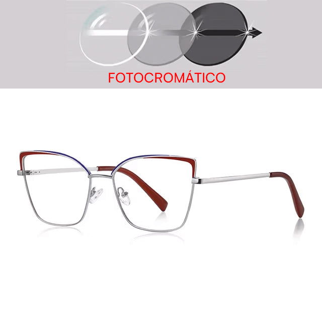Anteojos Modelo Florencia + Lentes Fotocromáticos + Tu Receta
