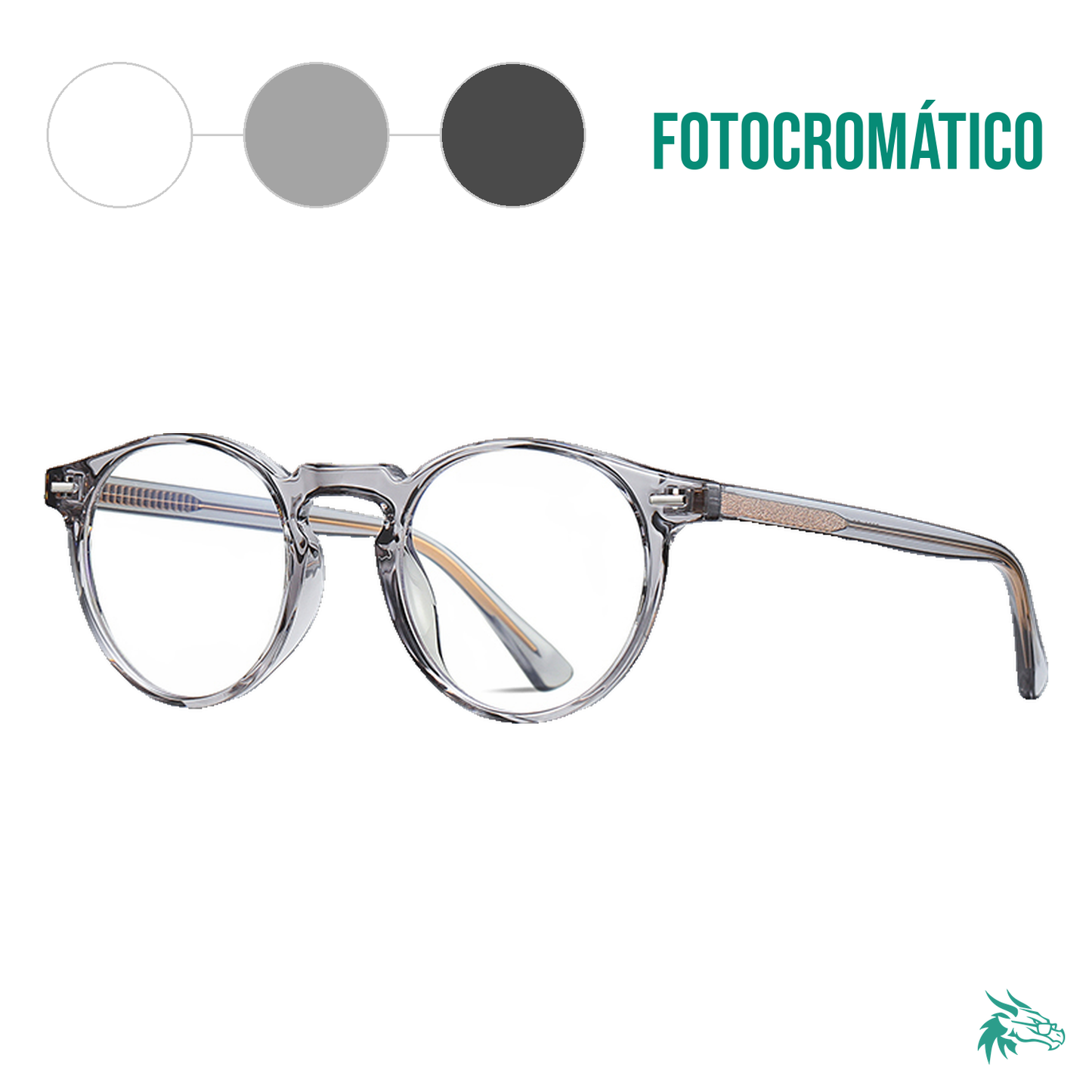 Gris Transparente / Fotocromático Gris