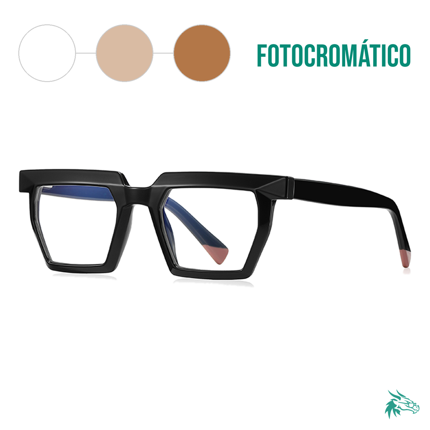 Anteojos Modelo Pisa C1 / Fotocromático Café
