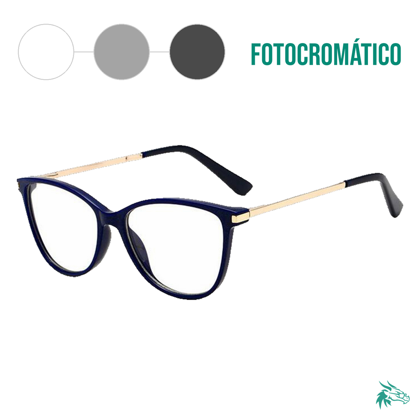 Azul / Fotocromático Gris