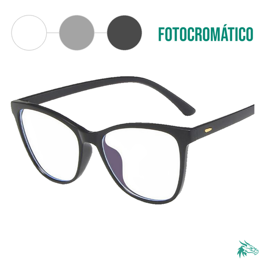 Negro Brillante / Fotocromático Gris